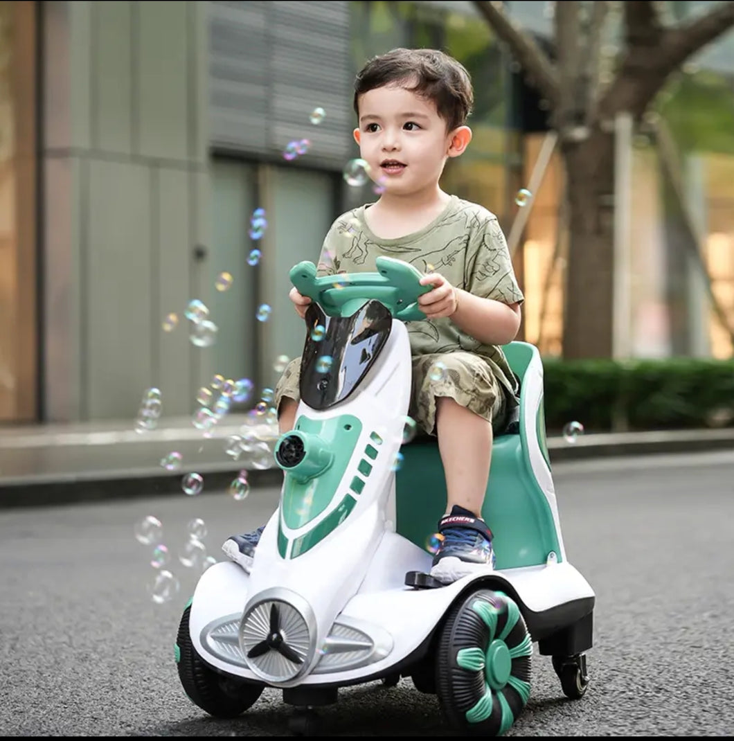 🛵 COCHE ELECTRICO DE EQUILIBRIO CON BURBUJA 🛵