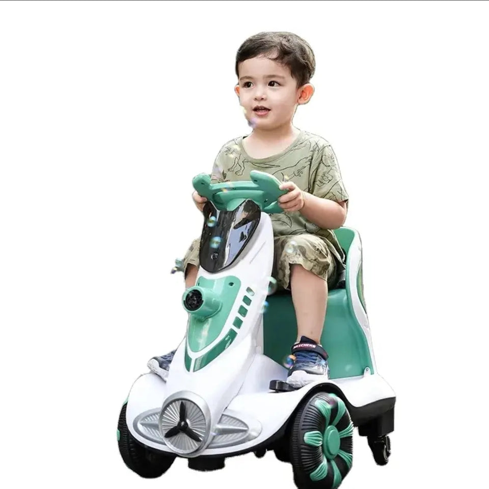 🛵 COCHE ELECTRICO DE EQUILIBRIO CON BURBUJA 🛵